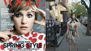 Lena Dunham's Long-Rumored <em>Vogue</em> Cover Is Here